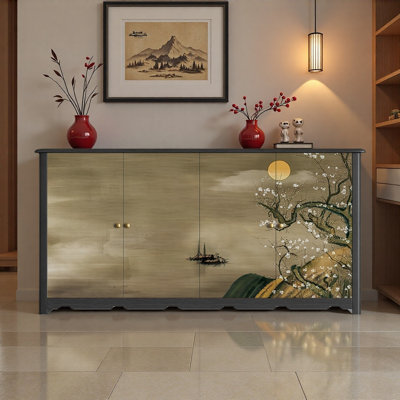 Buffet en bois massif de haute qualité