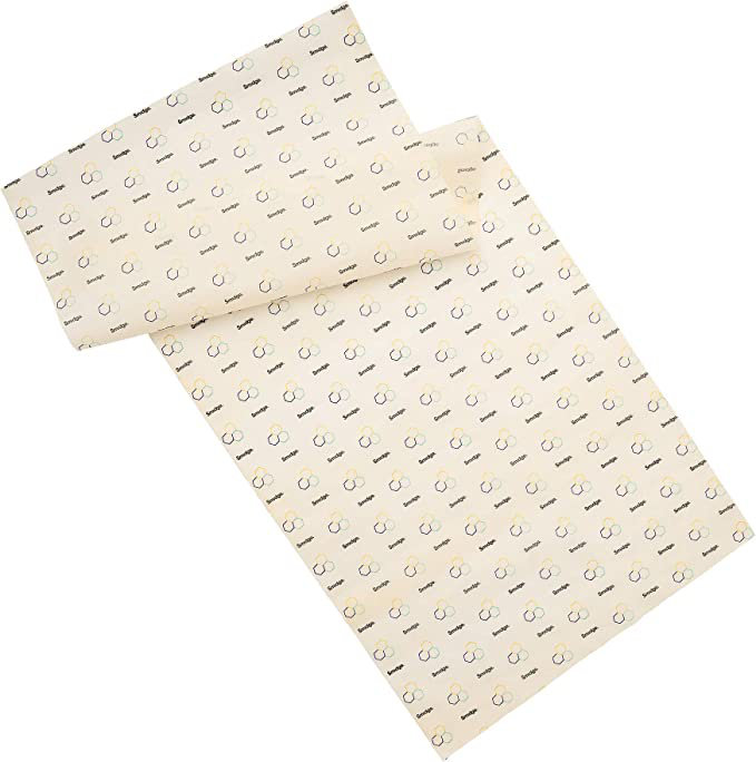Smidge Beeswax Food Wrap Roll, Honeycomb Print, 39.5cm H x 3cm W