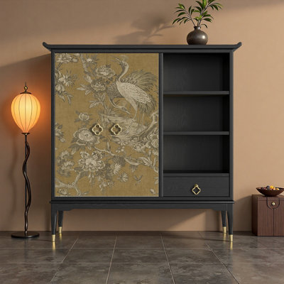 Buffet minimaliste haut de gamme de style chinois rétro