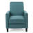 Teal Linen Push Back Chair For Elegant Home Décor-1785022119