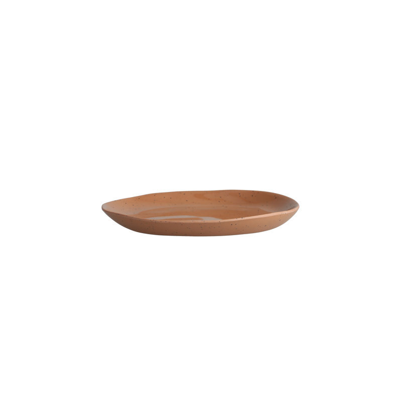 Sandia Melamine Salad Plate, Beige