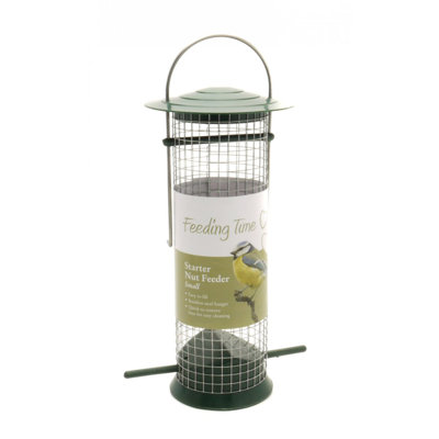 Lucca Metal Hanging Tube Bird Feeder