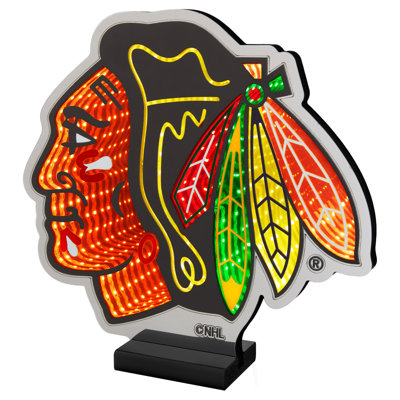 NHL Chicago Blackhawks Infinity Logo Light