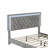 Upholstered Platform Bed Frame with LED Lights-902505177-902505183