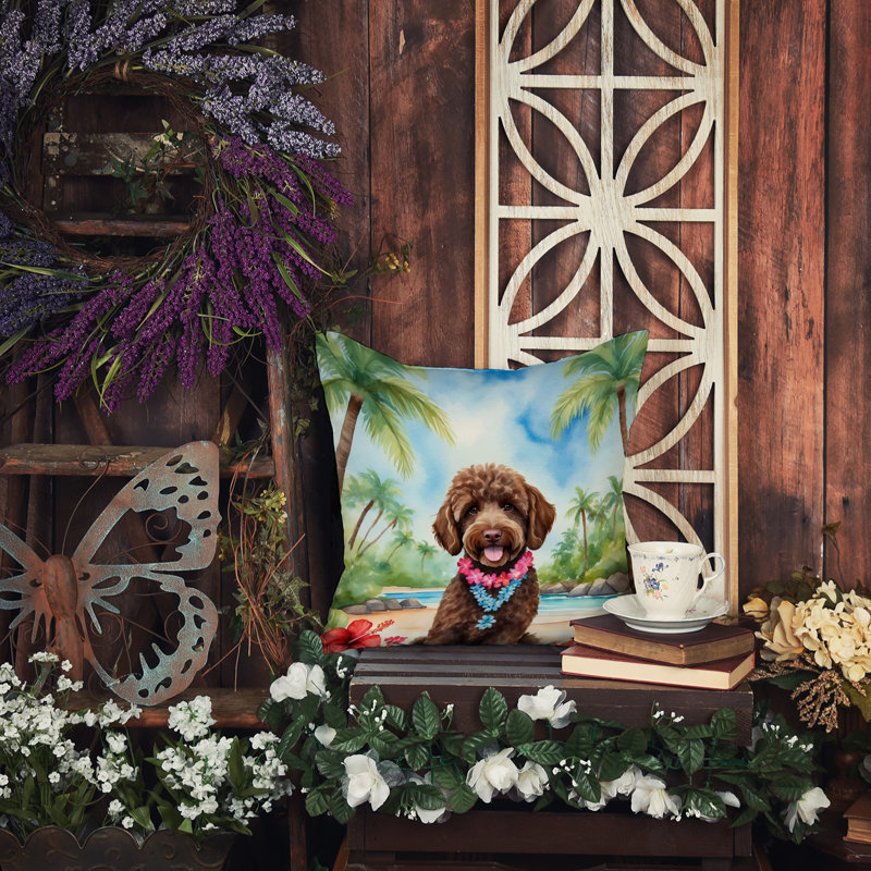 Coussin décoratif intérieur / extérieur Autre / Sans motif, H 14 po x l 14 po