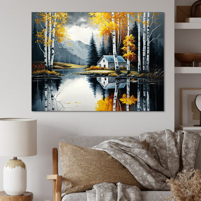 " Cabin By The Lake In Summer I "