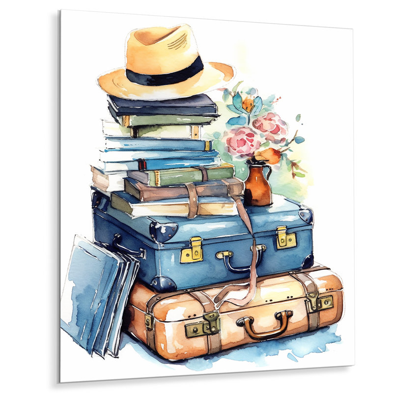 " Travel Adventure I ", 44" H x 34" W