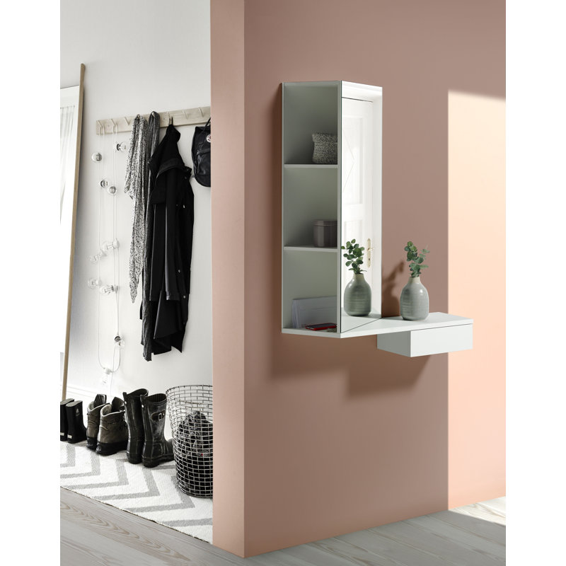 Eilyn 3 Piece Accent Shelf, White
