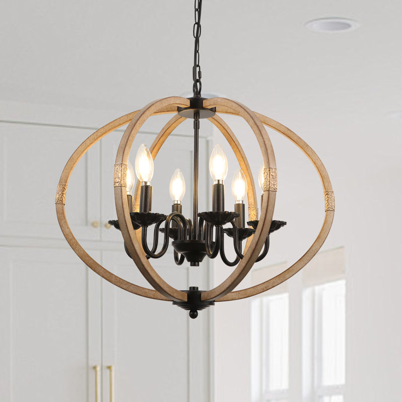 Diethelm 6 - Light Dimmable Chandelier