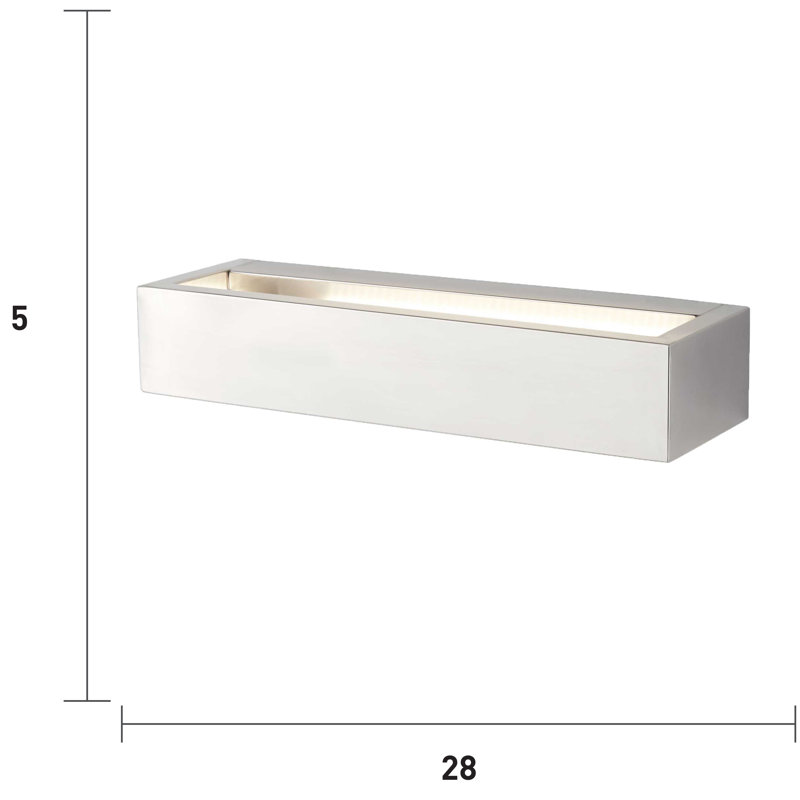 Mccafferty LED Flush Mounted Sconce