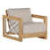 Malta Teak Outdoor Lounge Chair