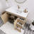 42 " W Freestanding Standard Free Standing 1 Single With Acrylic Top
