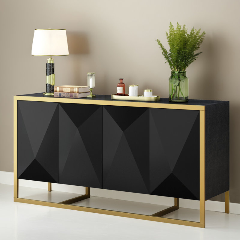 Buffet 60 po, Noir, noir, noir, noir