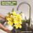Artificial Tiger Lilies Flowers in Ceramic Vase-661661998