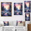 «Pine Tree Winter Twilight I» sur toile-91381666-91381675