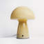 Lampe de table en verre avec champignon-519595189