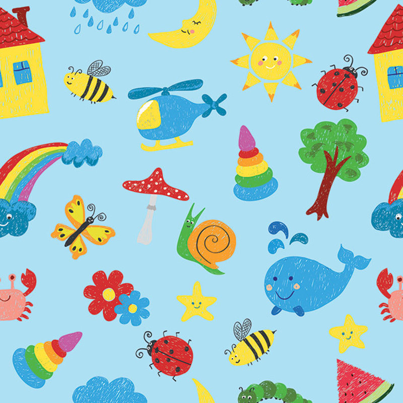Ealing Matte Wall Mural, 624cm W x 219cm L