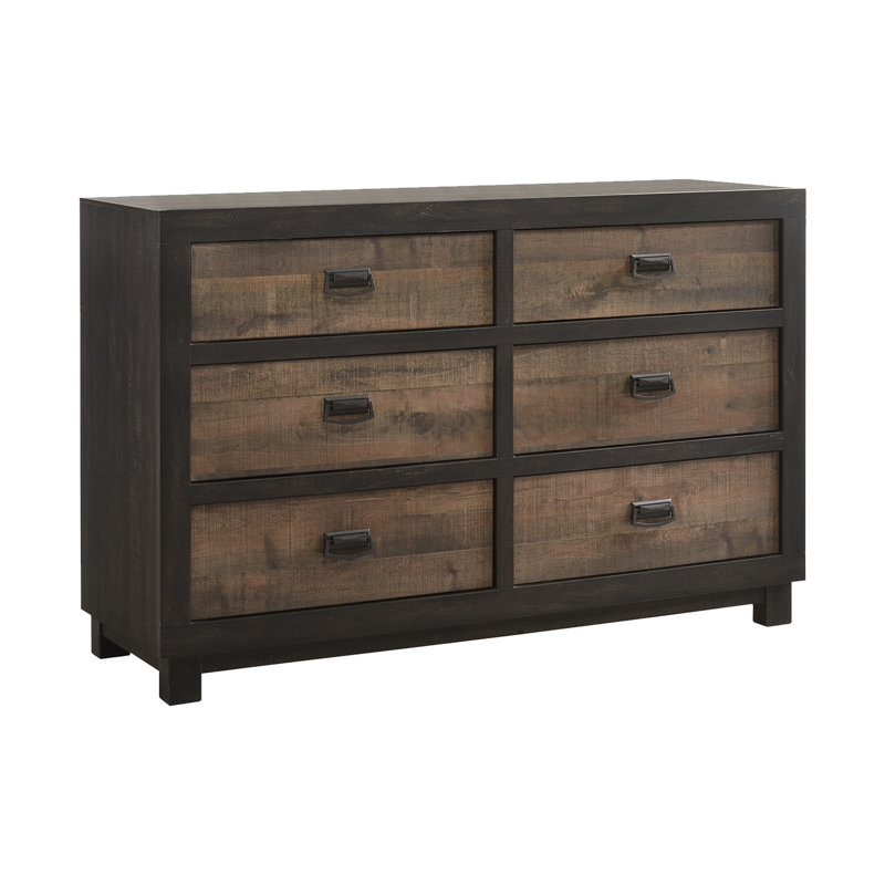 Jobe 61'' W 6 - Drawer Dresser