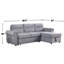 Canapé-lit modulaire réversible en tissu 96,5 po-350162064-350162065