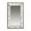 Miroir argent antique avec accents floraux-1575688991