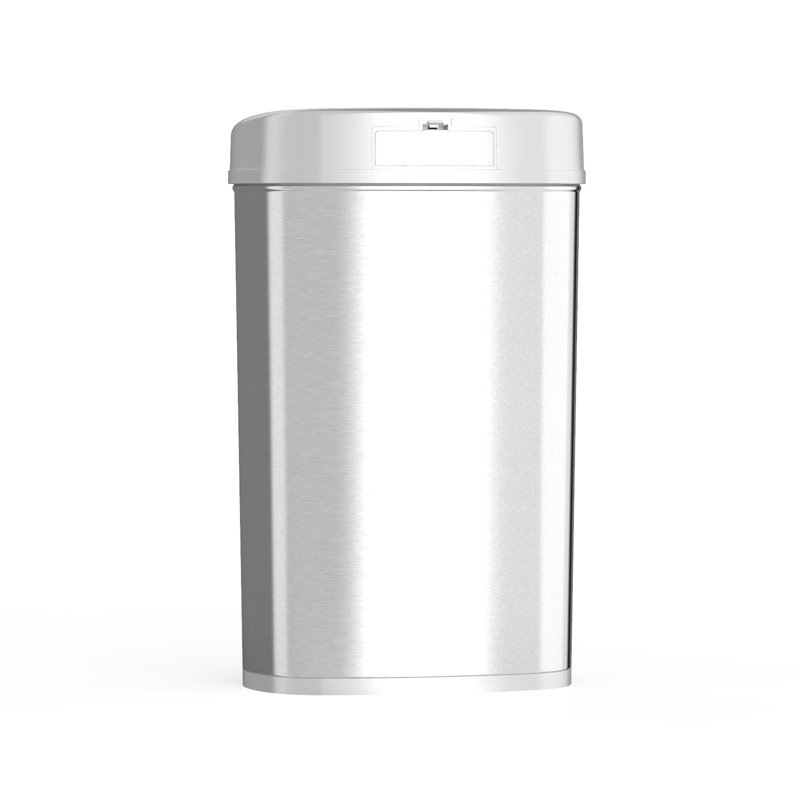 Poubelle à capteur de mouvement Nine Stars 13,2 gallons, Argent