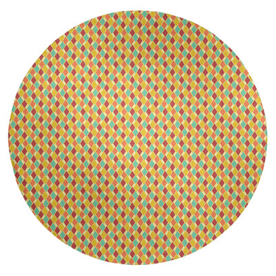 Chenille Geometric Indoor Rug