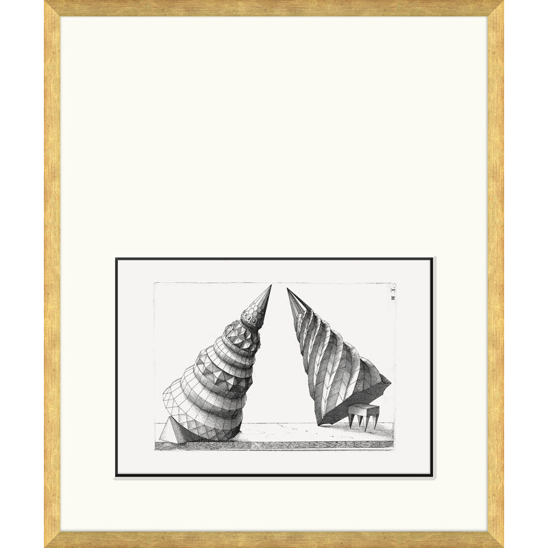 Mathmatical Shapes Print by Bespoke By Baker