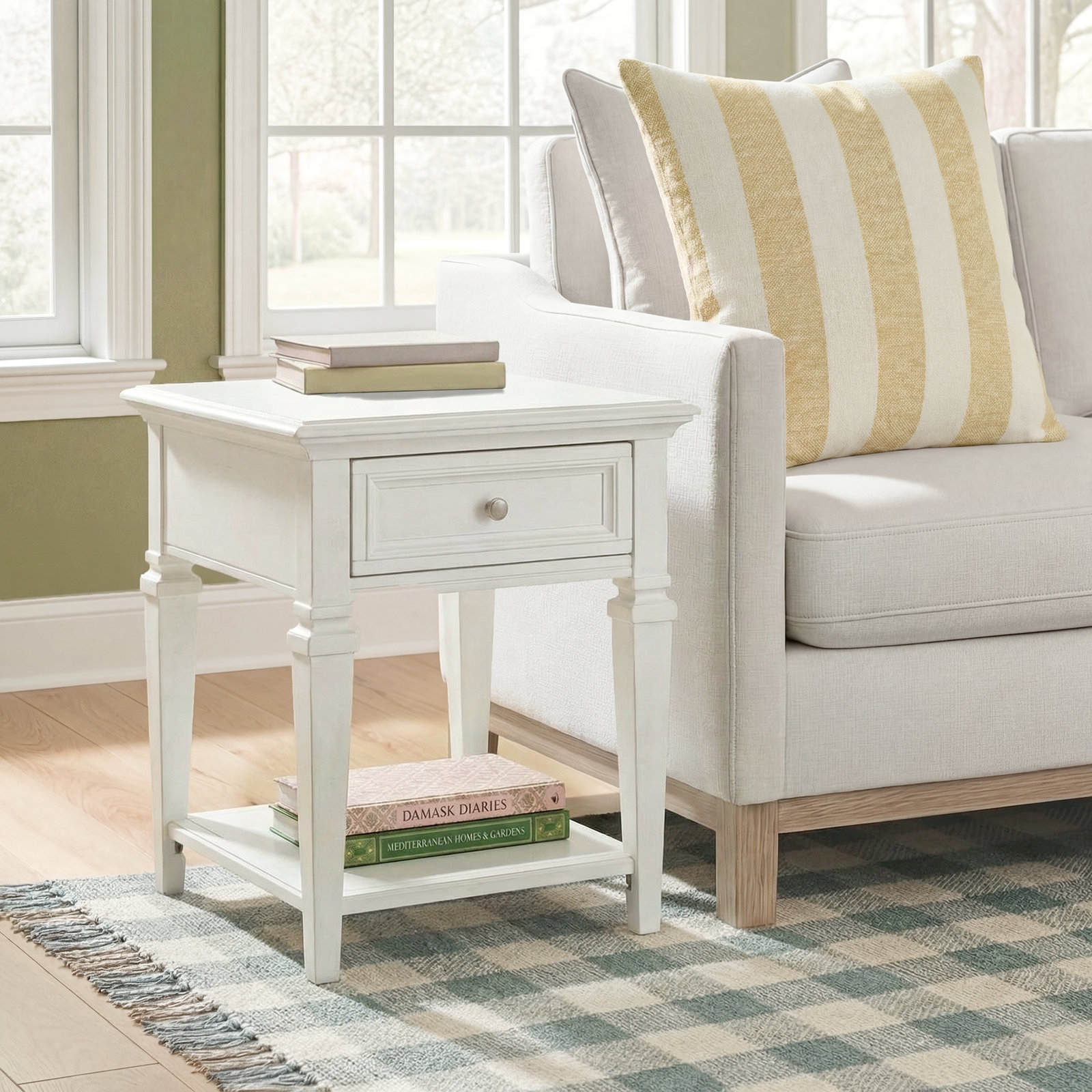 Barton 20" Pine End Table