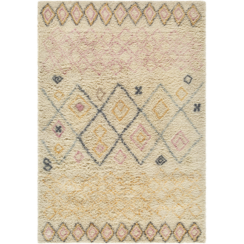 Tapis fait à la main Lovenais, Rectangle 8 pi x 10 pi