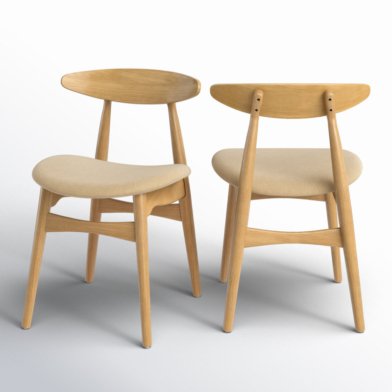Chaise d'appoint Gallman, Naturel