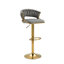Christal Height Adjustable Swivel Bar Stool-1824469460-1824469456