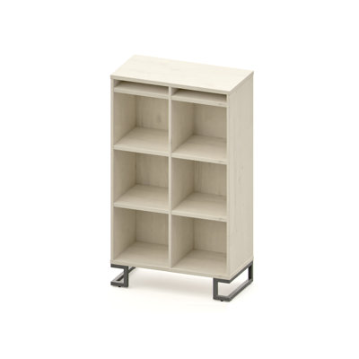 Delacerda 139cm H x 80cm W Cube Bookcase