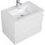 Armoire de salle de bain murale flottante 30 po avec lavabo en résine-1982780009
