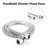 Wall Mounted Shower System With Tub Spout - High 2 In 1 Faucet. 7 Spray Modes For A Relaxing Shower. . All Metal. 1.8 Gpm Flow Rate. 59" Hose. 1/2" Connector Size Dual Faucet Valve. Relaxation. .