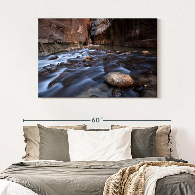 Alvord Zion Park, rivière Vierges, H 32 po x l 48 po