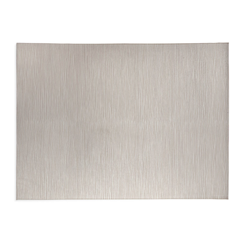 Tapis de cuisine antidérapant léger Tess, Rectangle 5 pi x 7 pi, Taupe