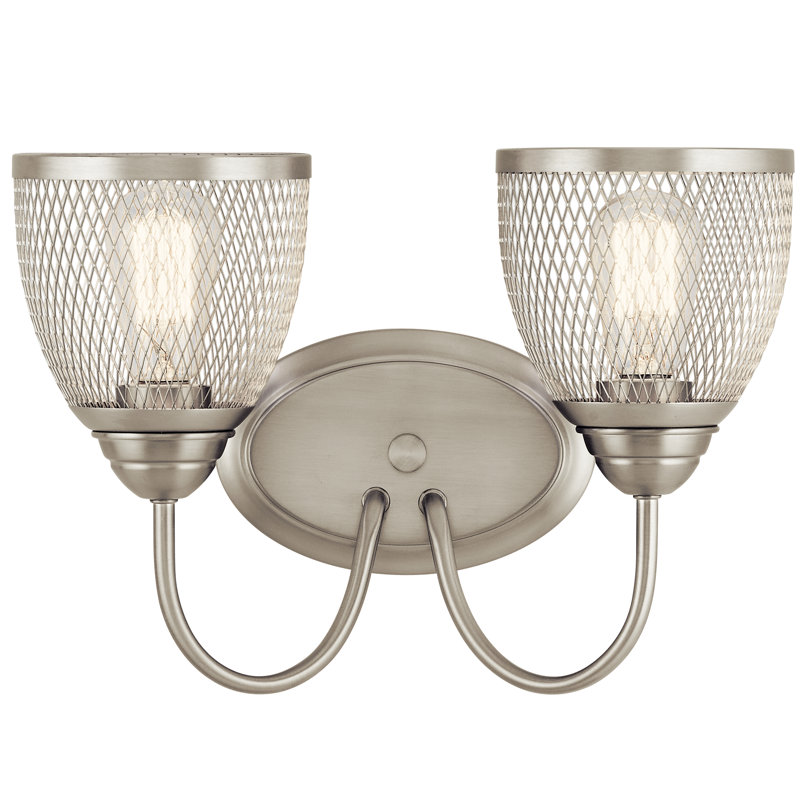 Credle 2 - Light Vanity Light, Brushed Nickel