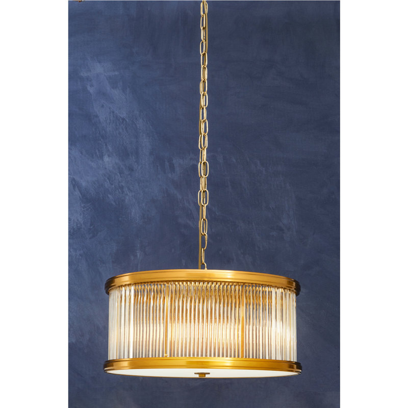 Ananas 6 - Light Drum Chandelier