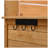Assembly Video-TOPMAX 65''H Large Garden Potting Bench with Lockable Wheel and Storage Cabinet, Wood Outdoor Kitchen Island Prep Cart with Hutch Top, Drawers and Removal Shelves for Grilling, Natural-275851400