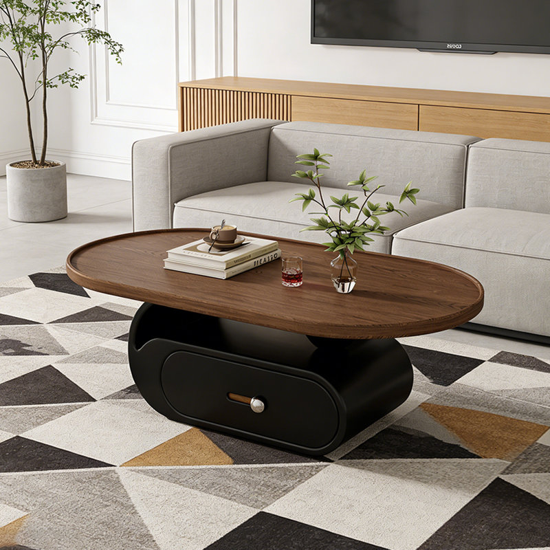 Wicksham, 15.74" H x 43.3" L x 19.68" W, Noir