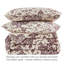 Ensemble de courtepointe légère surdimensionnée et facile d'entretien Persia par Southshore Fine Linens-102551875-102551878