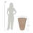 Averly ECOBO Eco-Friendly Round Pot Planter Tropicana Indoor/Outdoor Use Durable & Lightweight All-Weather-688299916