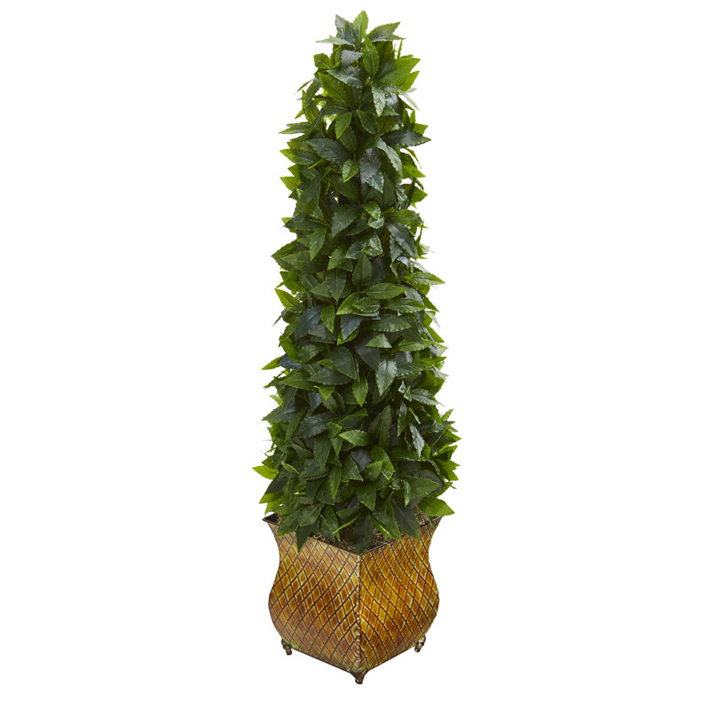 Topiaire de baie de noël artificiel 38" en pot de fleurs