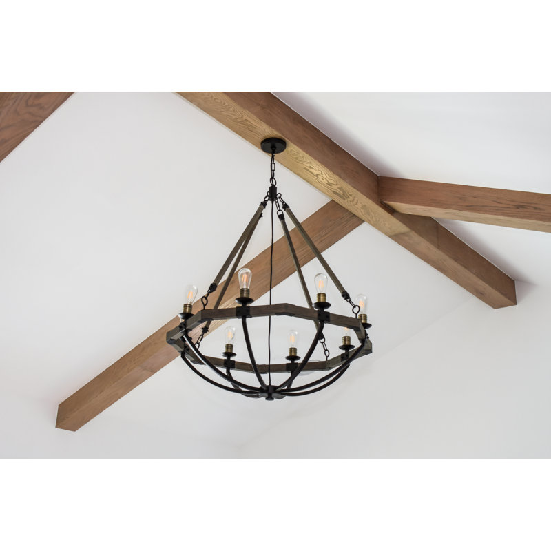 Leisure City 8 - Light Dimmable Empire Chandelier