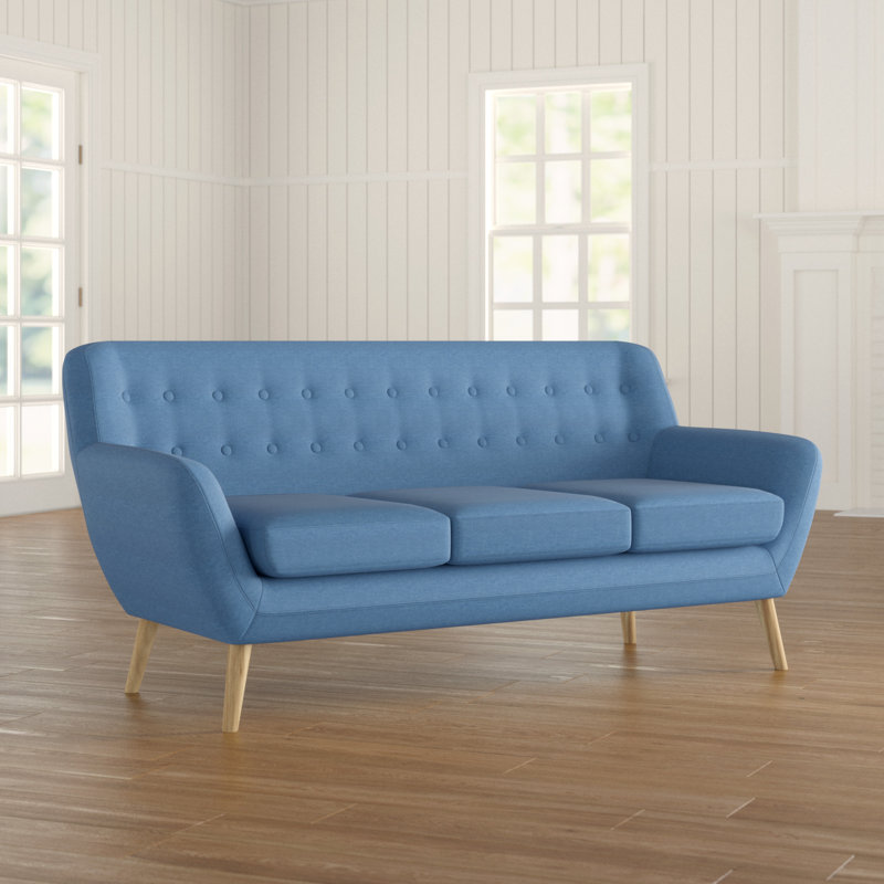 Tally 3 Seater Sofa, Blue