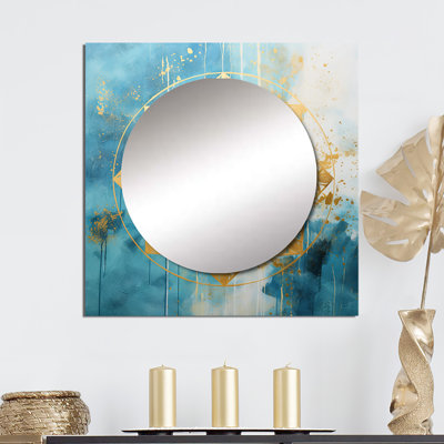 Miroir carré Rayka - Boho Mandala