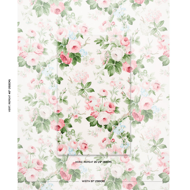 Tissu floral Nancy, Pétale