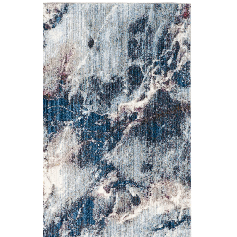 Massad Performance Abstract Rug, Rectangle 4' x 6'