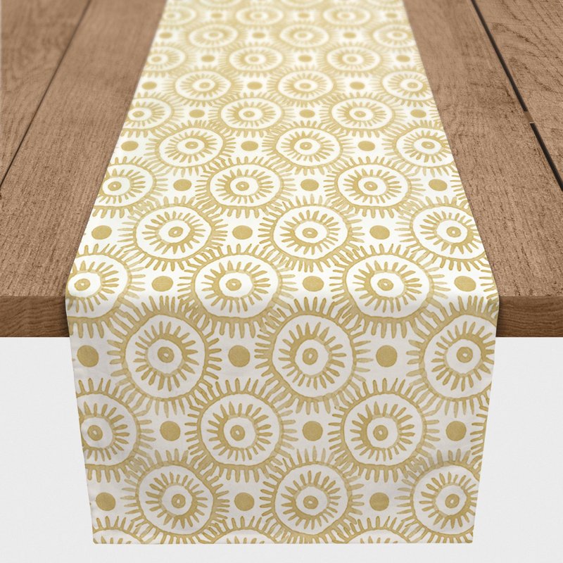 Chemin de table Anayiah, 90 po x 16 po, Rose