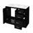 36'' Bathroom Vanity With Ceramic Basin: Solid Wood, Practical Storage Solution Drawer Handles